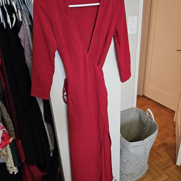 American Apparel XS Wrap Dress - Picture 3 of 3